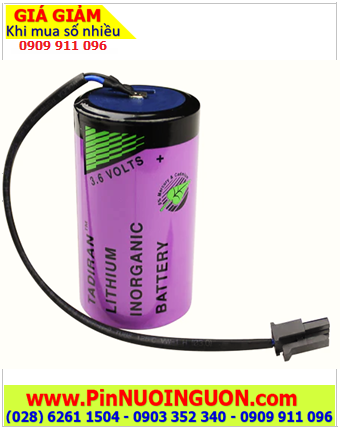 Tadiran TL-4930 (Dây zắc cắm); Pin nuôi nguồn Tadiran TL-4930 lithium 3.6v D 19000mAh /Xuất xứ Israel